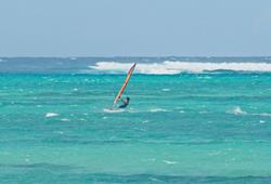 Peter Hart Windsurf Masterclass Clinic - Tobago, Caribbean. Lagoon sailing by the reef.